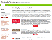 Tablet Screenshot of mastersinadvertising.org